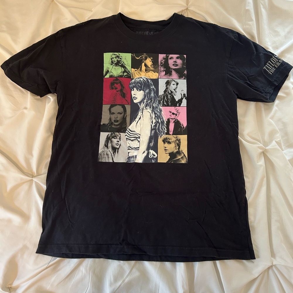 Taylor Swift Eras Tour Black T Shirt